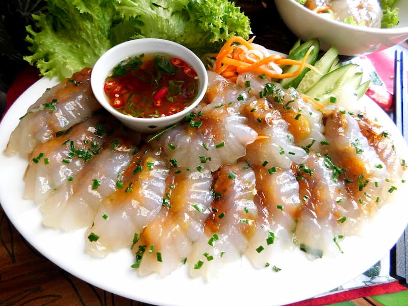 Cách làm bánh bột lọc nhân trần đơn giản mà ngon Bánh bột lọc trong dẻo, đẹp mắt