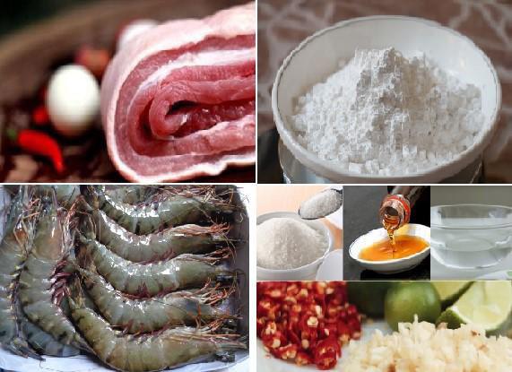 Cách làm bánh bột lọc nhân trần đơn giản mà ngon Chuẩn bị nguyên liệu làm bánh bột lọc