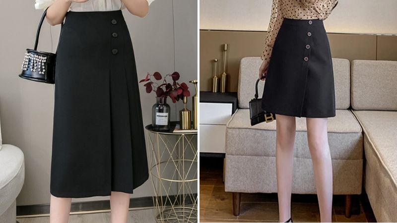 Cách chọn váy công sở đẹp cho mùa hè chan vay cong so