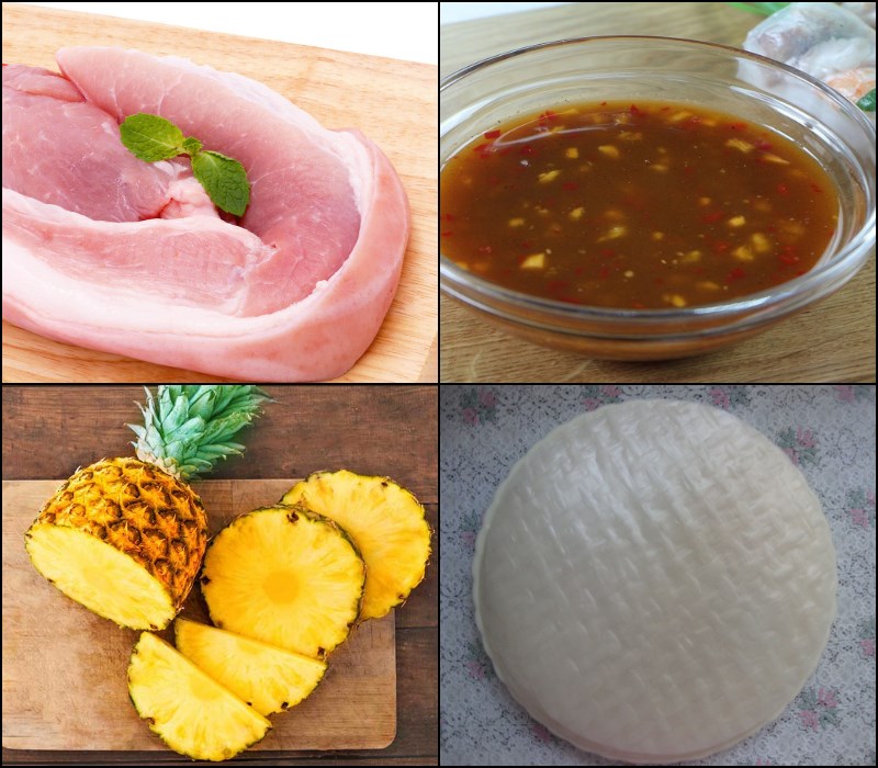 Chiêu đãi gia đình món thịt luộc 2 đầu da dễ làm ngày nghỉ lễ nguyen lieu chuan bi