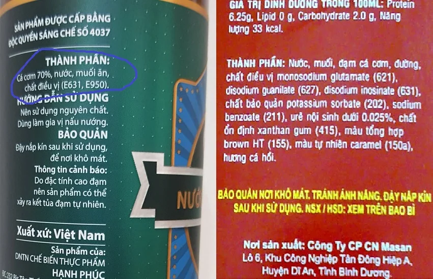 Mẹo chọn nước mắm ngon thanh phan nuoc mam